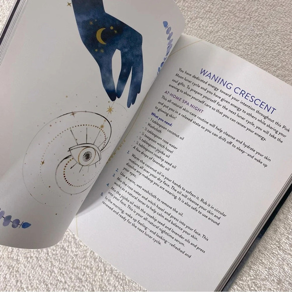 Living Lunarly With Kiki Ely Self Care Powered By The Moon  Hard Cover Book - Picture 7 of 13